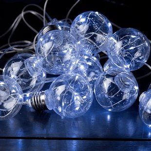 Гірлянда RD-9008 лампа Едісона 75 LED 3,2 м Мікс RGB Холодний білий