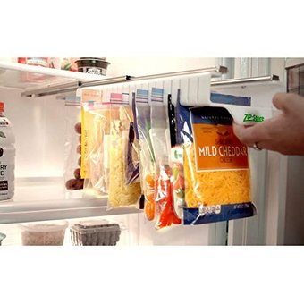 Органайзер для пакетов/органайзер в холодильник Bags store easy store organizer, Белый
