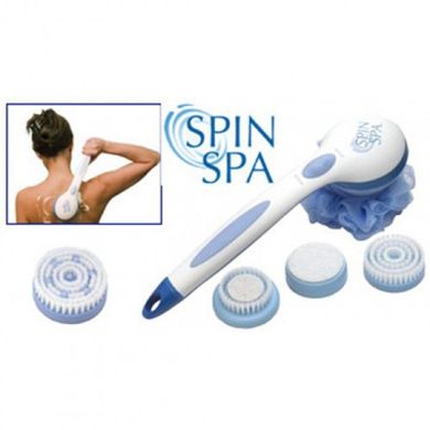 Очищувальна масажна щітка для обличчя Spin Spa Brush Спін СПА