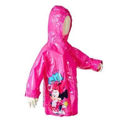 Плащ-дождевик Dis.ney розовый Минни Маус (Minnie) с сумкой