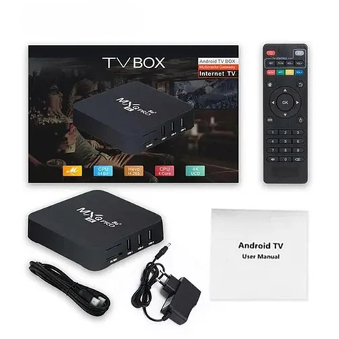 ТВ-приставка Smart TV Box MXQ Pro 4K 5G 4/64gb