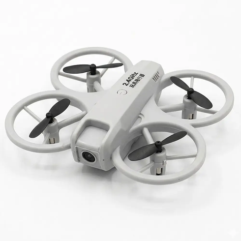Мини дрон для фотосъемки с пультом 360&deg; / Квадрокоптер с камерой CZ 39 Wi-Fi FPV, LED
