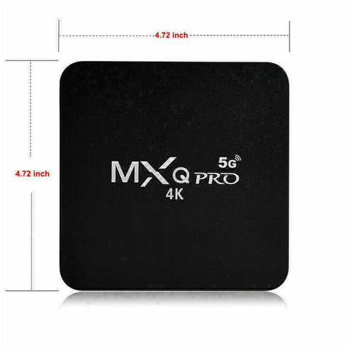 ТВ-приставка Smart TV Box MXQ Pro 4K 5G 4/64gb