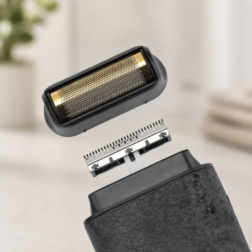 Бритва VGR 326 / Електробритва шейвер з LED-дисплеєм / Професійний шейвер