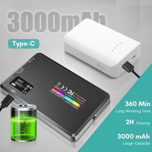 Світло блогера на прищіпці RGB LAMP AND-5265