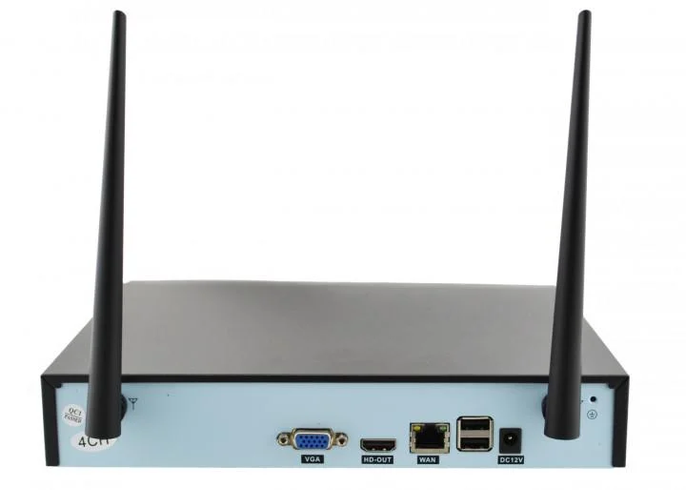Комплект відеоспостереження DVR KIT-6678 Wi-Fi, 8 камер, 1080P, IP67, нічна зйомка / Набір камер 8 шт DVR KIT 6678+реєстратор