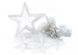 Светодиодная гирлянда штора звездопад 138LED (гирлянда со звездами): длина 2,5м ( белый цвет)