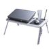 Стіл-підставка для ноутбука E-Table з охолодженням та регулюванням нахилу та висоти