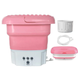 Складная розовая мини стиральная машина Maxtop BX-3