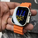 Смарт часы Оранжевые L8 Ultra Max 49 mm 1:1 Apple Watch! AMOLED.Премиум качество. Есть винты и фиксатор ремешка