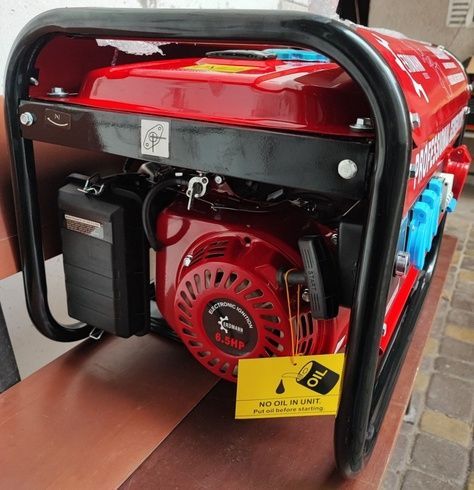 Генератор бензиновий ER-9500 Erdmann Tools (3 фази, 2,5 кВт)