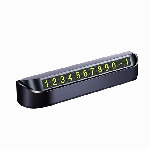 Автовизитка с телефоном (паркововочная карта) Temporary Parking Card