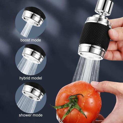 Насадка-аэратор для кухонного смесителя и переходник на шланг вращение на 360&deg; Faucet universal pipe