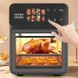 Сіра Електрична мультипіч Top Kitchen TK-00244 12л / Аерогриль з сенсорним керуванням 2400 Вт 10 програм