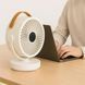 Аккумуляторный мини вентилятор VU-05/FS-25 с поворотом / Вентилятор Mini fan с LED-подсветкой и USB