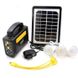 Фонарь с солнечной панелью SolarAT-9006 Переносной фонарь, Черный