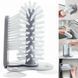 Щітка на присосці для миття чашок та стаканів Multi-Function Suction Cup Brush, серый