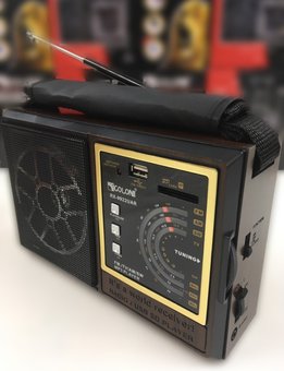 Радиоприемник RX-98UAR USB, Черный