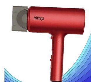 Профессиональный фен для укладки волос DSP 30214 (1000 Вт), Красный