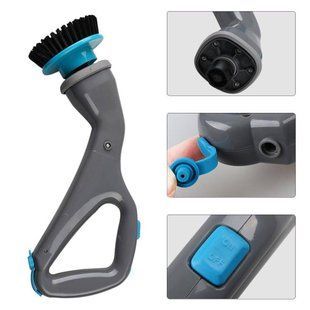 Бездротова щітка для прибирання з трьома насадками Muscle Scrubber