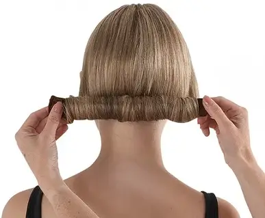 Резинка/заколка для волос Hairagami Bun Tail (Хеагами), Резинка для пучка, Твистер на волосы, Черный