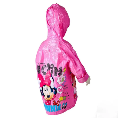 Плащ-дощовик червоний Dis.ney Мінні Маус (Minnie) із сумкою