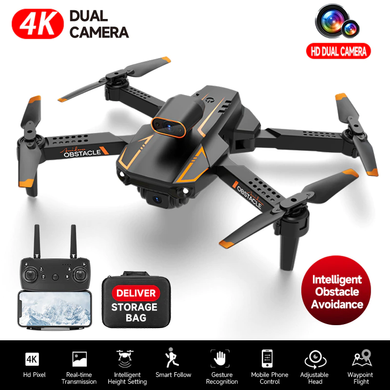 Квадрокоптер S91 із подвійною камерою, FPV, Wi-Fi, Черный