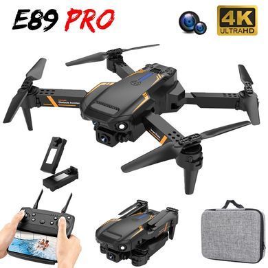Квадрокоптер S91 із подвійною камерою, FPV, Wi-Fi, Черный