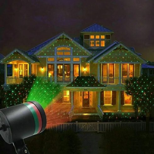 Новогодний лазерный проектор Star Shower Laser Light