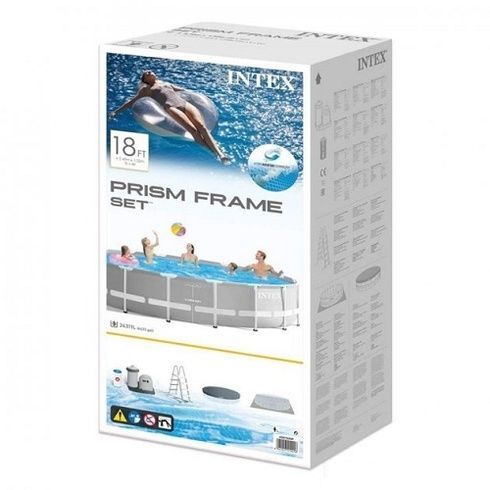 Басейн круглий каркасний сімейний Intex 26732