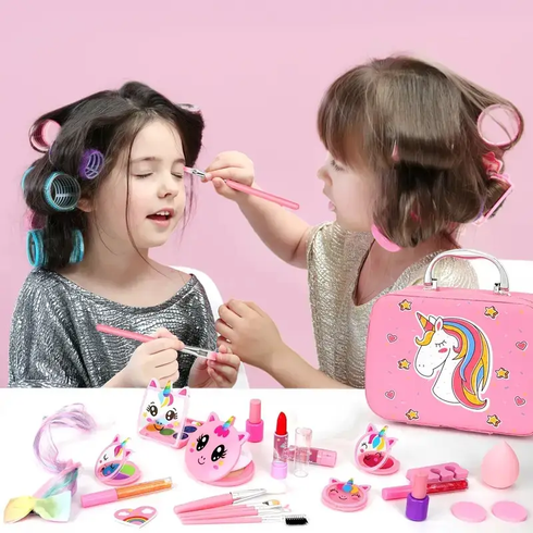 Набір дитячої косметики HEANING FlyBeauty 28 in 1 Washable Cosmetic