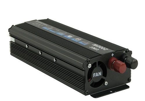 Перетворювач інвертор AC/DC 2000W 12V SSK (чорний)