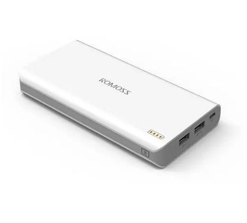 Портативний зарядний пристрій Power Bank Romoss 20000 mAh (біла)