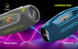 Колонка Bluetooth Hopestar A60 Ultra 450 Вт с микрофоном RGB, IPX6, 30000 мАч