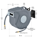 Автоматическая садовая катушка с шлангом для полива  1/2" 20 м Powermat PM-ABNW-20M