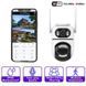 Уличная поворотная камера видеонаблюдения WiFi Dual lens Q2 на 2 объектива, 8Mp Type-C