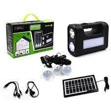 Портативна сонячна автономна система Solar Light DT-9025С, Чёрно - белый
