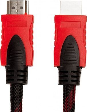 Кабель HDMI-HDMI Donli оплетка, фериты, усиленный 30 м (V1.4), Черный
