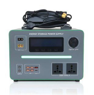 Портативна зарядна станція з портами USB-A та Type-C YN30-1200W LiFePO4 | 1152WH