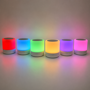 Настільна LED лампа нічник Mini touch lamp / Портативний світильник-нічник від USB / Нічник акумуляторний RGB