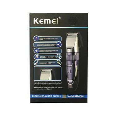 Бритва Kemei KM8066, машинка для стрижки волосся та бороди, Акумуляторна машинка для стрижки