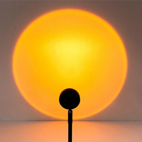 Скол на пластике Лампа для дома Sunset Floor Lamp Sunset Lamp Rainbow Modern Lamp Living Room Bedroom Home NEW