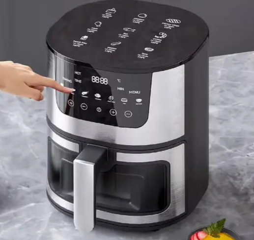 Аерофритюрниця безмасляна Dotvix TK-003010 з чашею на 8 л.