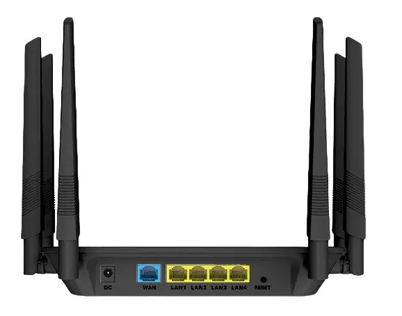 Роутер Модем Wi Fi LV-WR50Q 6 антен / Маршрутизатор бездротового роутера WIFI (AND LV-WR50Q)