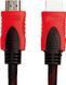 Кабель HDMI-HDMI Donli оплетка, фериты, усиленный 30 м (V1.4), Черный