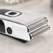 Бритва VGR V 332 Silver / Шейвер сеточный на USB / Электробритва с двойным лезвием и триммером