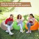 Надувне крісло-пуф Inflatable Sofa / Надувне крісло-мішок 110&times;110&times;85 см