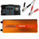 Перетворювач інвертора OLSACE 2000W 12-220V Power Inverter Автомобільний перетворювач