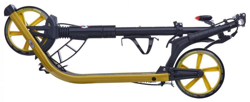 Самокат жёлтый Maraton Concept