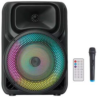 Бездротова караоке колонка з мікрофоном та RGB-підсвічуванням ZQS8147